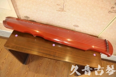 台东县●久音古琴  ●典藏系列  20230608[红洒金伏羲]