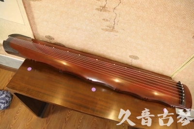 台东县●久音古琴  ●典藏系列 20230726 [红洒金竹节]
